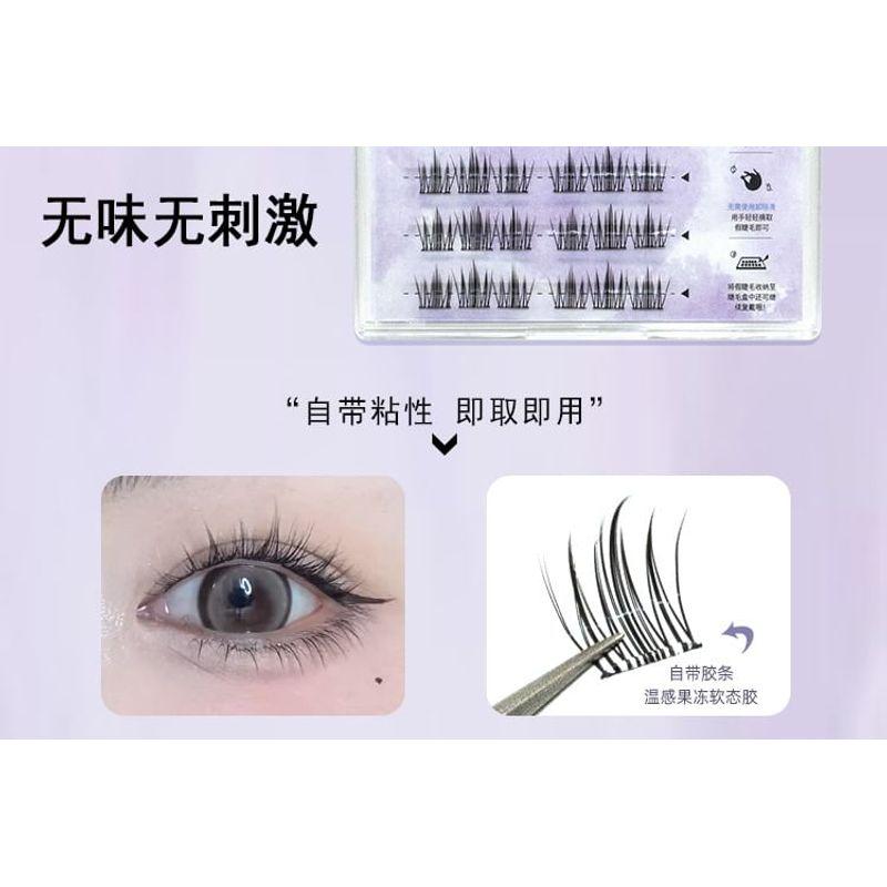 LuxeFlutter - Kleberfreie Wimpern-Cluster