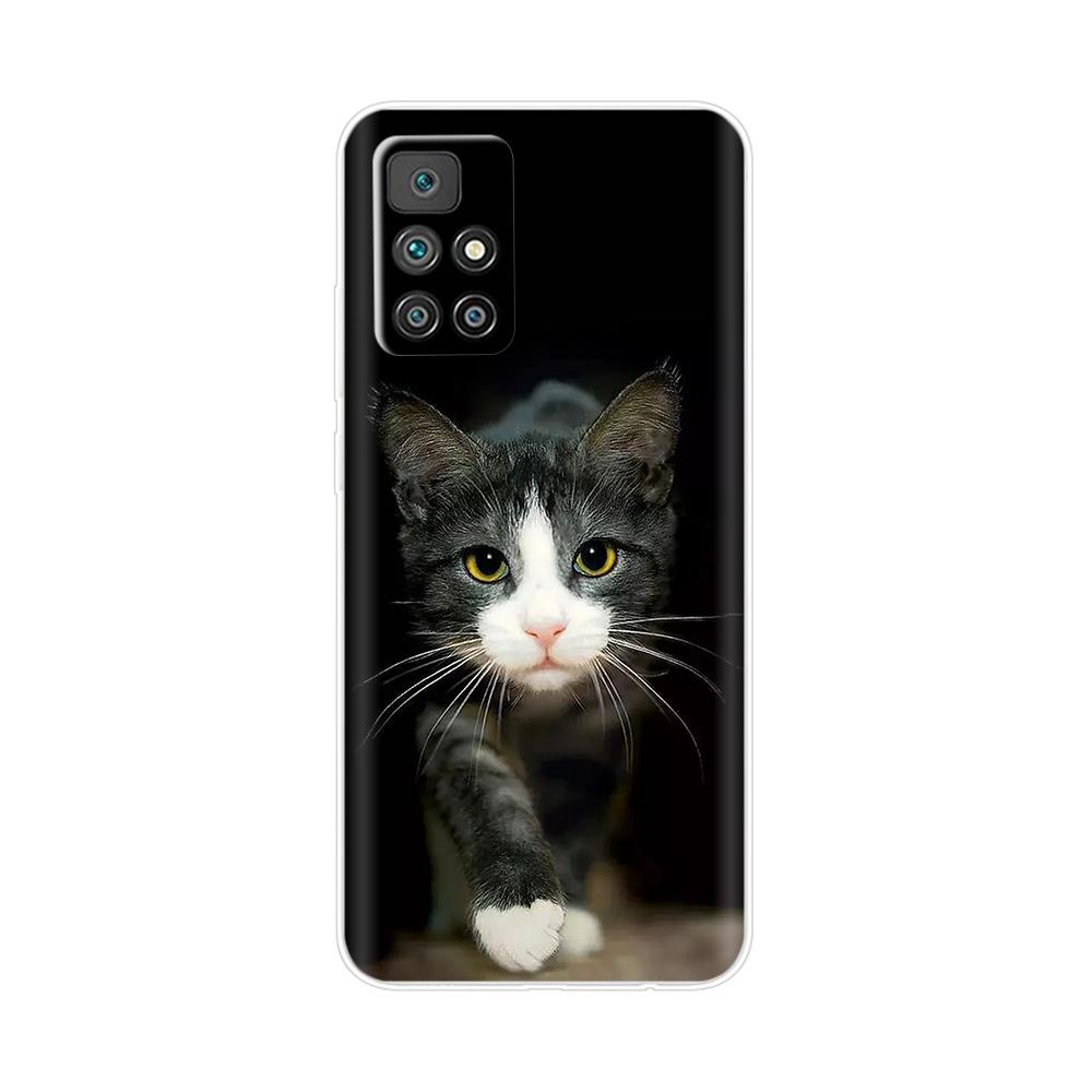 Cover For Xiaomi Redmi 10 Case For Redmi 10 2022 Coque Phone Case Silicone Bumper Shockproof Back Cover For Redmi 10 Fundas 6.5"