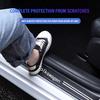 rsq1 New Car Door Sill Plate Sticker Anti-scratch Strip Trunk Protection Decals For VW Beetle Polo Touran Golf Passat Bora Jetta