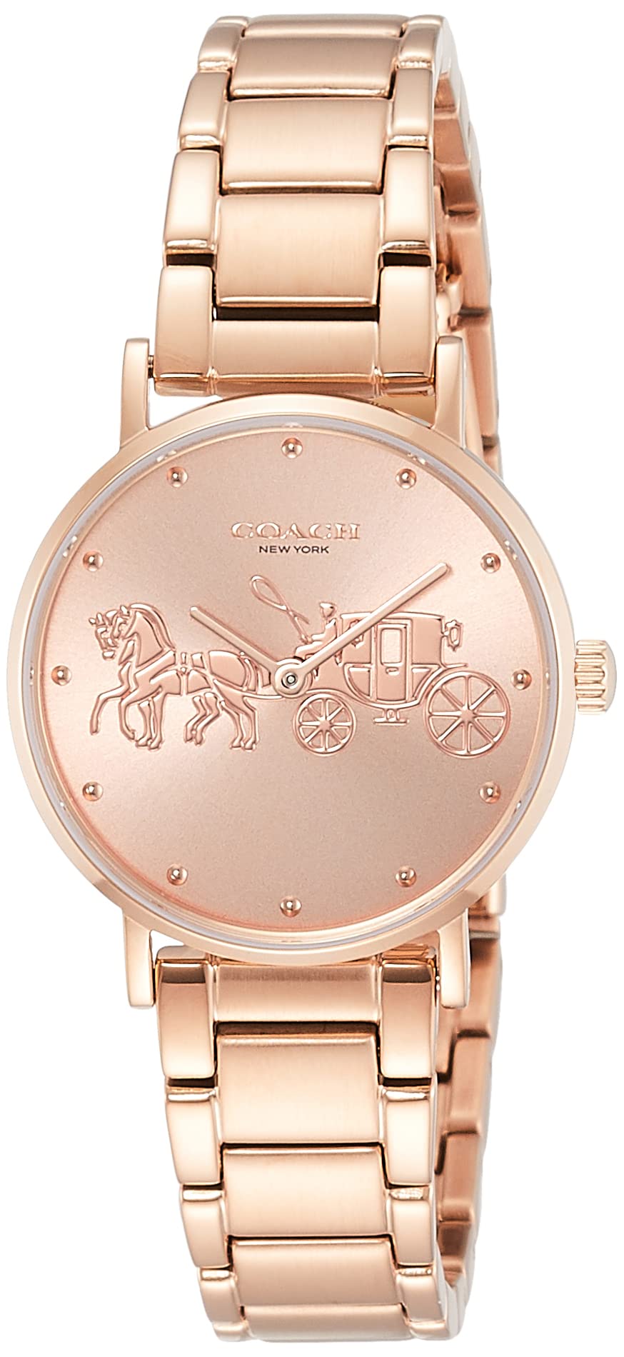 

[Coach] Watch PERRY 14503793 Women s Rose Gold [Item]