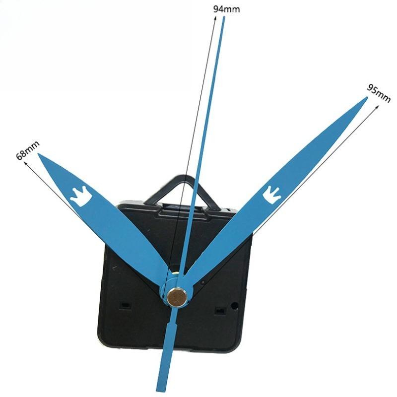 Silent Wall Clock Movement Swing Table Clock Mechanism DIY Timepiece Core Pointer Module Replacement Accessory for Handmade