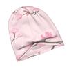 ZLIENSZUS Men' Cherry Blossom Knit Hat - Style Flat Print Beanie with Subtle, Warm Winter Suitable for Adults, Casual Daily Wear Accessory for Cold We