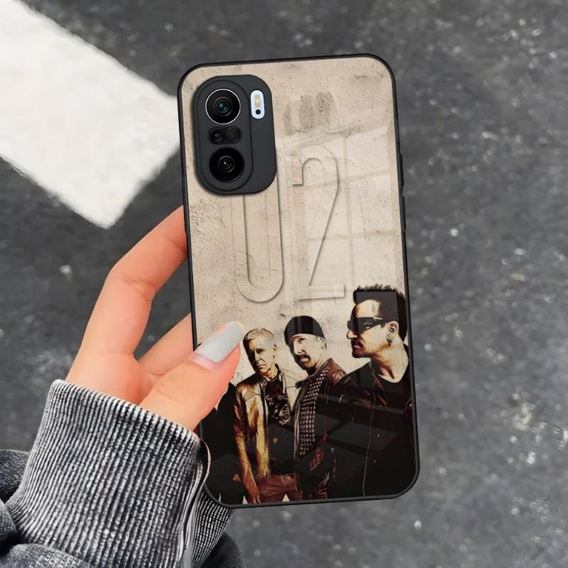 U2 Band Rock Phone Case For Xiaomi 13 12 X Redmi Note 10 11 S Lite T Pro POCO M4 X3 F3 Glass