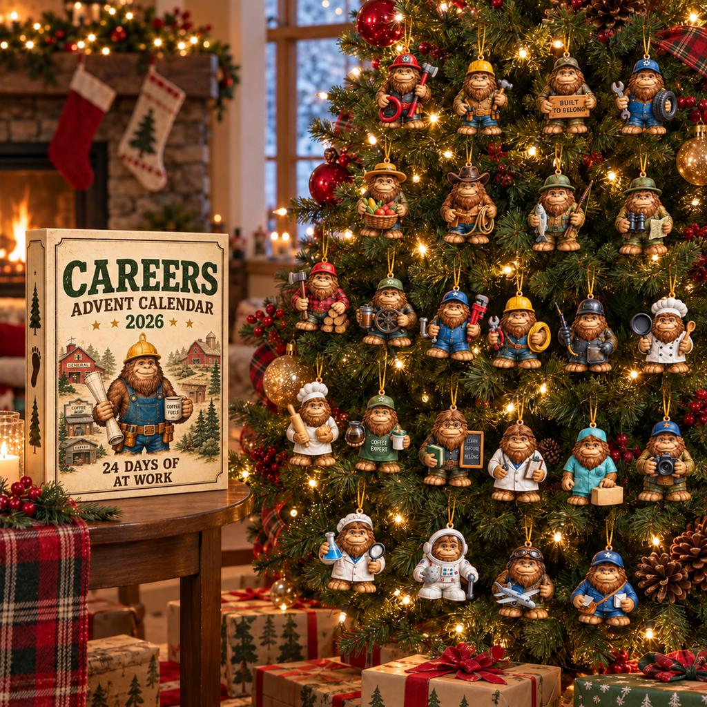 -Day Advent Calendar for Christmas Countdown, Fun Holiday Calendar