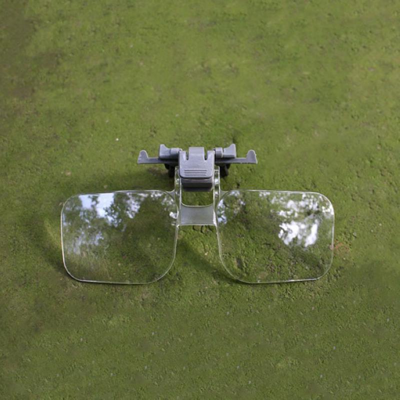 Buy Dagu Acrylic Lenses Eyeglass Clip On Loupe Folding Magnifying Glasses Magnifier at
