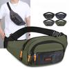 Men/Women Waist Bag Multifunctional Large Capacity Waist Bag Crossbody Bag Fashion Trend Business Bag Wearable Outdoor Sports Mobile Phone Bag