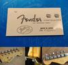 Fender Custom Shop Electric Guitar Head Logo Water Transfer Print Sticker Removable Film ST54-ST60