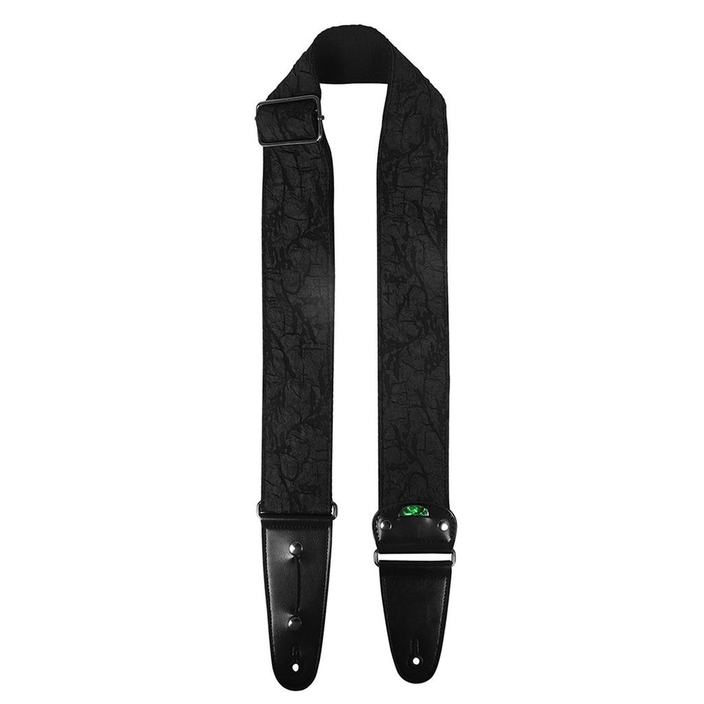 Universals Guitar Strap with Pick Pocket Adjustable Cotton Guitar Shoulder Strap Belt for Acoustics Electric Bass Guitar