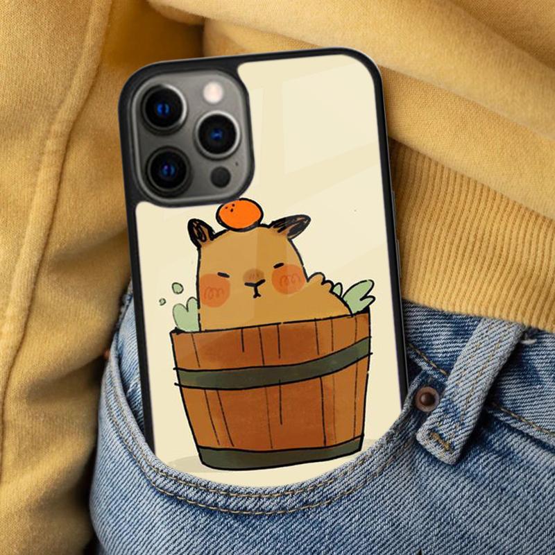 Guinea pig Funny Cartoon Soft Phone Case for iPhone 17 Air 16e Pro max 15 Pro 13 14 Plus 11 12 MagSafe Magnetic Coque