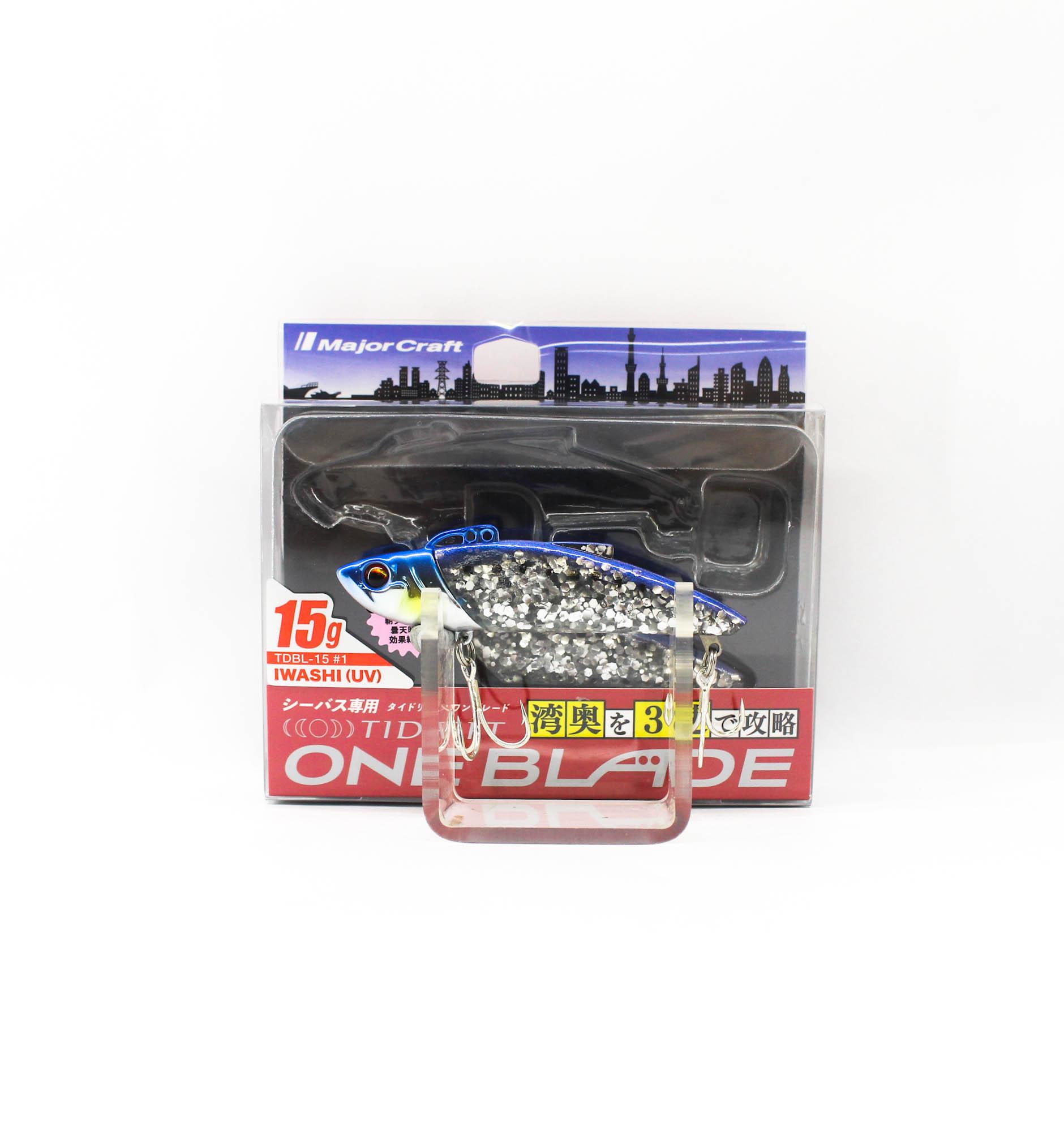 Major Craft Tidrift One Blade TDBL-15 Sinking Lure 001 (3007)