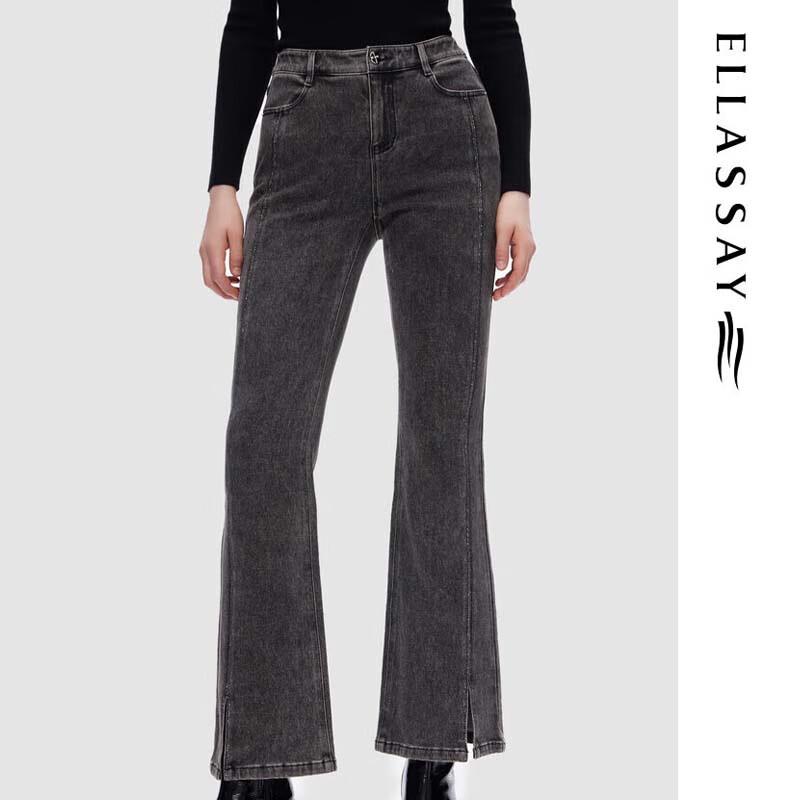 

ELLASSAY EWD353N01800 Women s Slim Fit Flared Jeans S