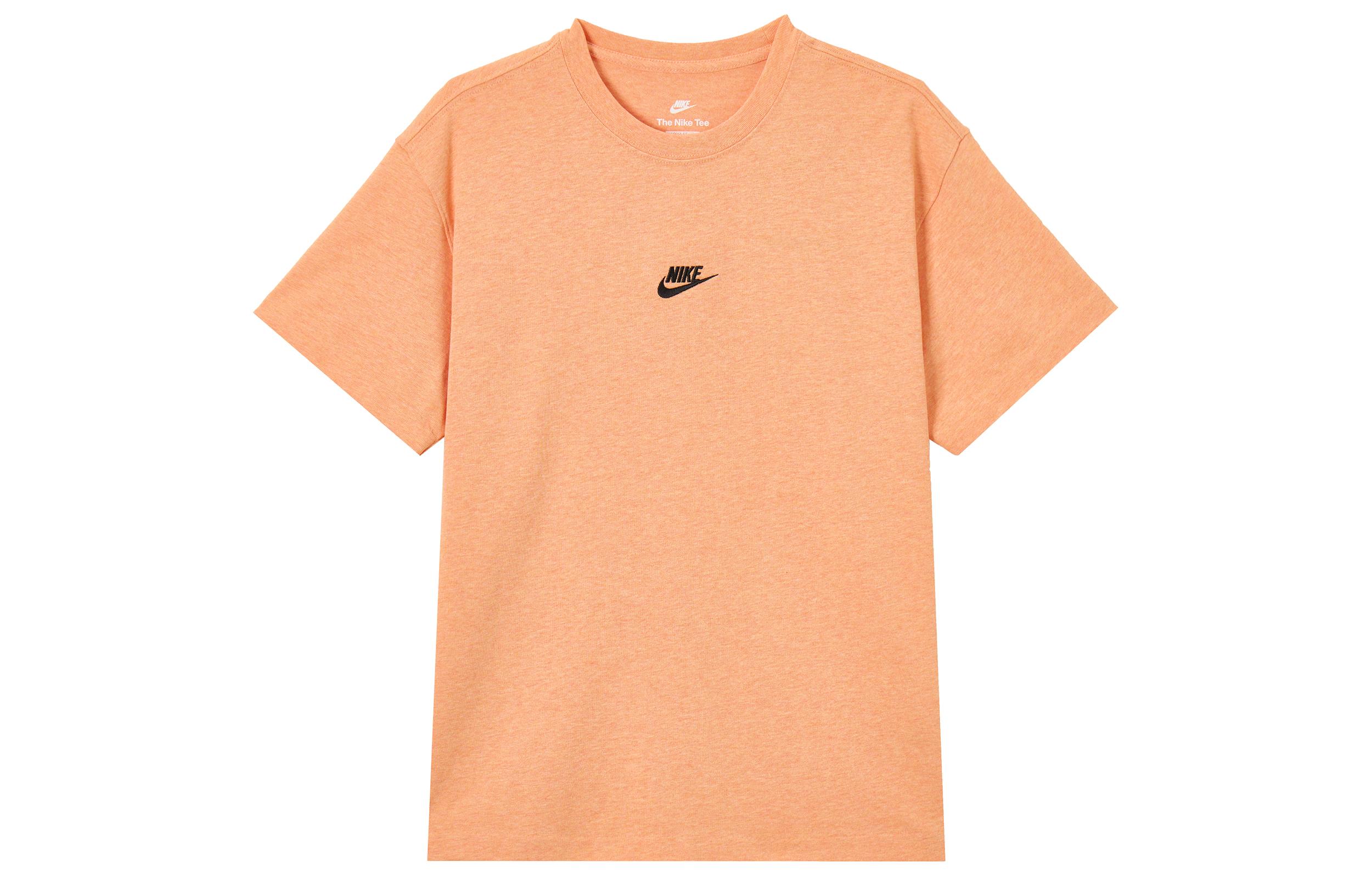 Nike T Shirts Men s Umber Crew Neck Moderate Straight Fit DN5241-824 XL