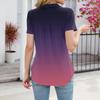 Womens Shirts Summer Business Casual Work Tops Short Sleeve Button Down Collared V Neck Blouse T-Shirt