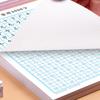 Xingshu Calligraphy Practice Paper 20Sheets Basic Stroke Hard Pen Paper Multifunction Grid Lattice Handwriting Stationery