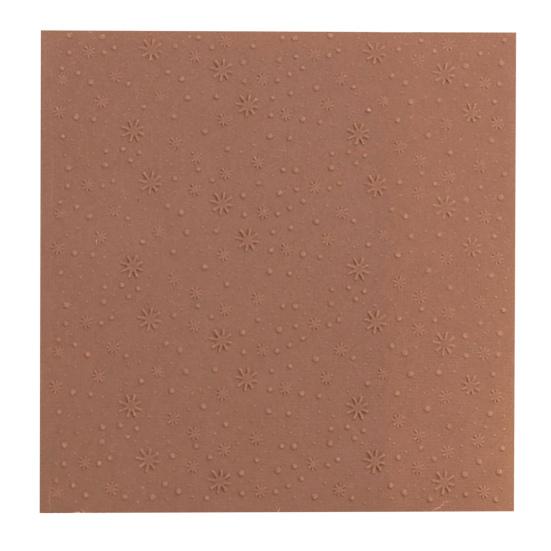 Embossing Folder Transparent Snowflake Pattern Plastic Wide Usage Embossing Mold Folder for Kid
