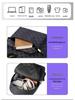 AJ Flying Man 23 Checkerboard Large Capacity Backpack for Travel & Students