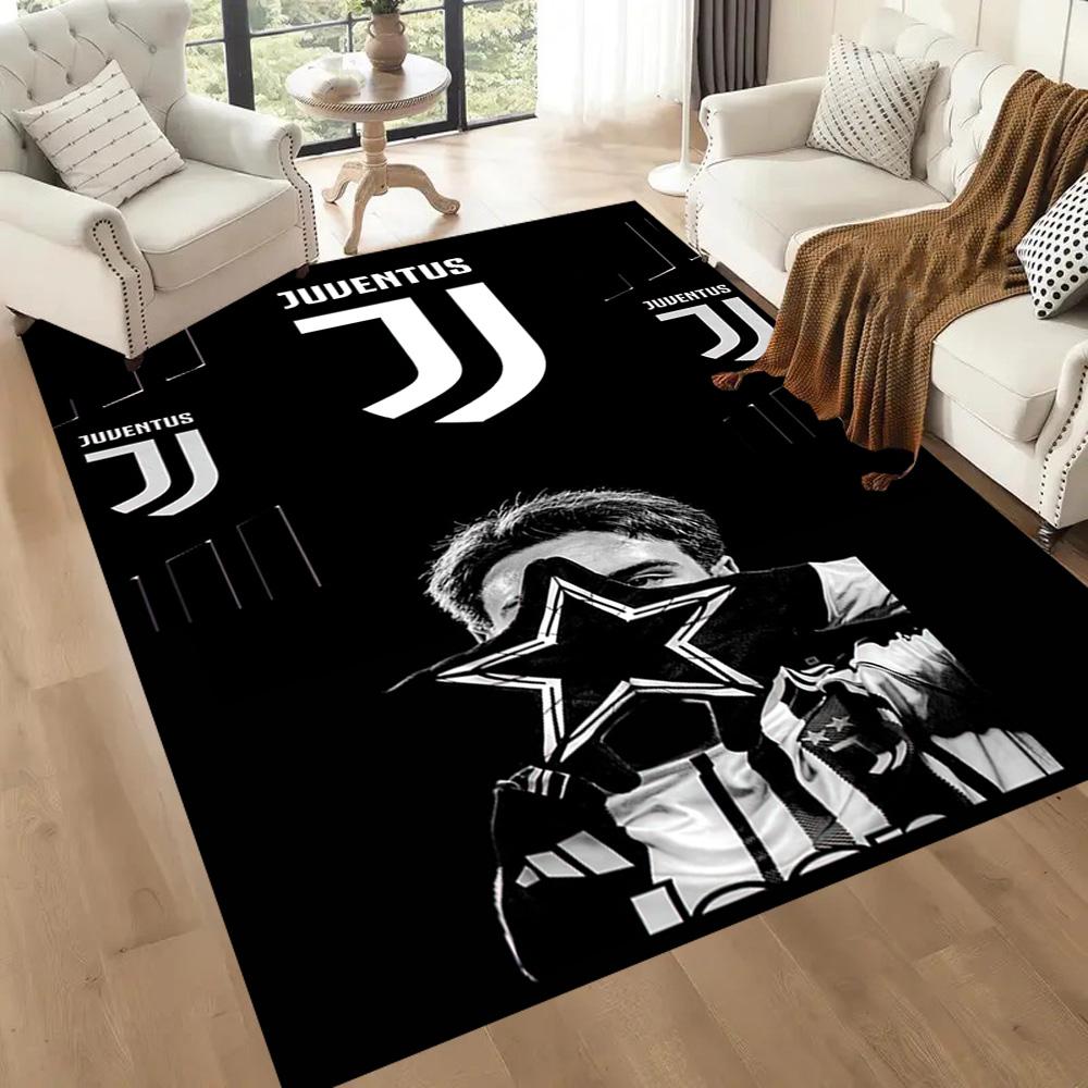 Juventus Floor Rug Office Rug Perfect For Decorate Room Living Rooms Hallway Kitchen Antislip Carpet Anime Office Decor