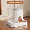 Automatic Pet Feeder Double Bowl for Cats and Dogs with Automatic Water and Food Refill