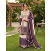 Desigenr Paksiatni Bollywood Top Palazzo Suit Indian Wedding Wear Salwar Kameez