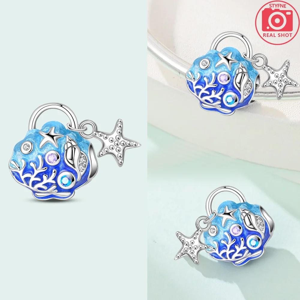 Original Multiple Blue Heart Cats Doctor Cap Camera Charmscopper Beads Fit Bracelet Jewelry Women Gift Diy Accessory