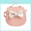 Candy Color Mini Girl Shoulder Bag With Butterfly Bow For Daily Use