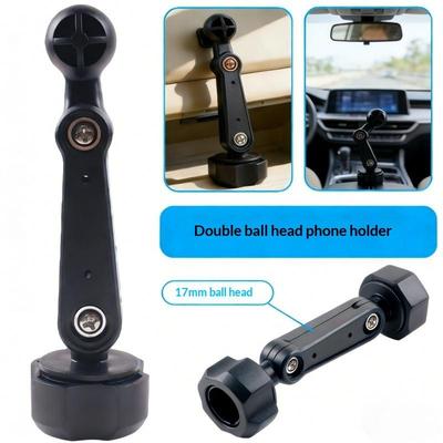 1 Pezzo Accessori di Modifica 17mm Testa Sferica Universale Supporto per Telefono Auto Asta di Estensione Adattatore Display per Presa d'Aria Braccio di Estensione