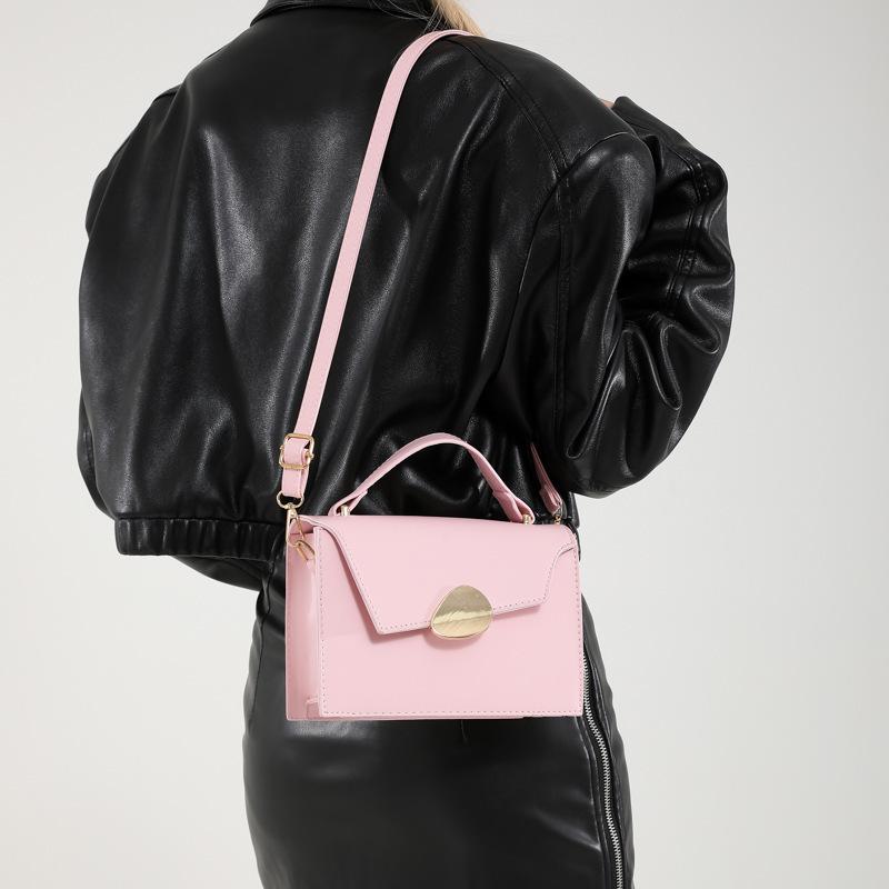Simple Fashion Messenger Bag Casual Trend Small Square Bag Fashion Handbag 2025 Summer New Fashion Shoulder Bag