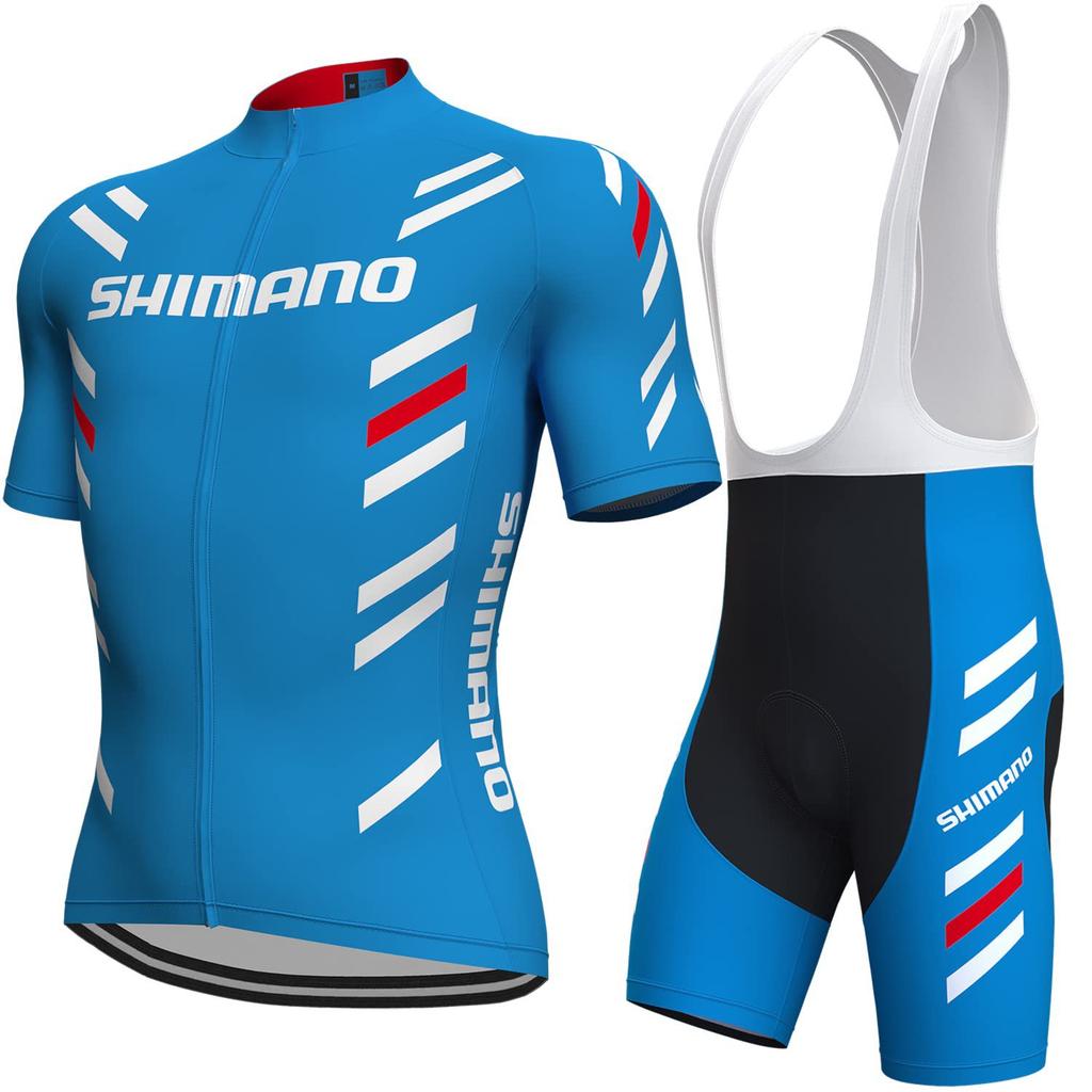 Cycling Suit Short Sleeve Suit Summer Tour De France Team Shirt Cycling Short Top Strap Shorts Quick Drying Breathable Men 2026