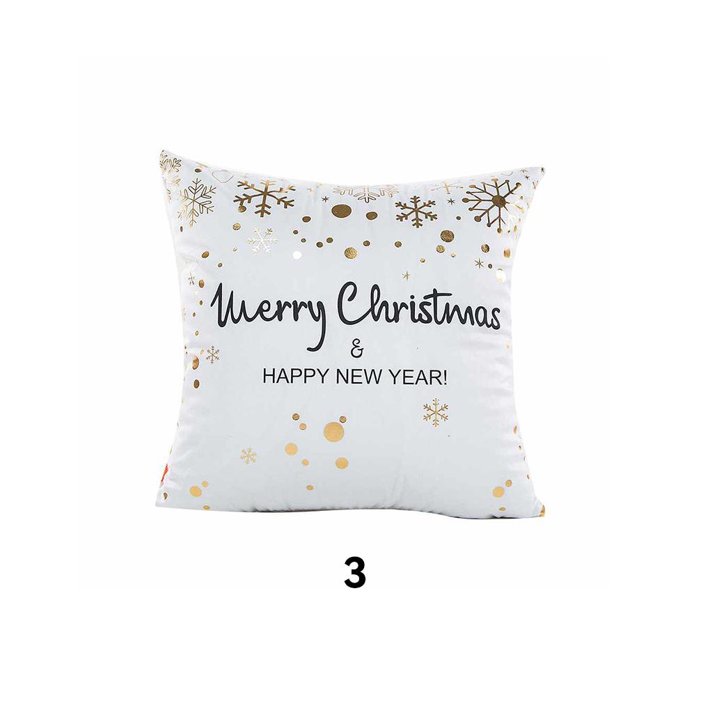 Christmas Letter Pillow Case Car Sofa Bed Cushion Cover Pillowcase Home Decor