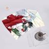 proof beach towel with Inuyasha & Kagome pattern - soft,absorbent,quick-drying,machine washable - perfect for swimming,camping,bathing