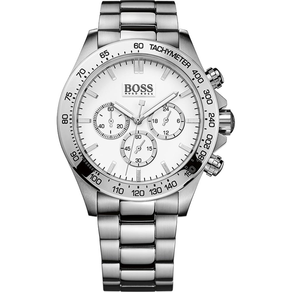 

BOSS Ikon Silver Dial Grey Metal Men s Quartz Watch 1512962 срібний