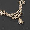 Elegant Rhinestone Jewelry Set Sparkling Crystal Bridal Necklace Bridal Accessories  Bridal Wear