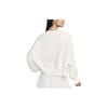 Nike Sportbekleidung Phoenix Fleece Sweatshirt Damen Segelweiß FZ6810-133