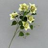 Ein künstlicher Clematis-Blütenzweig 5 Blütenköpfe Simulierte Passionsblüte für Hochzeitsfeier Florale Dekoration