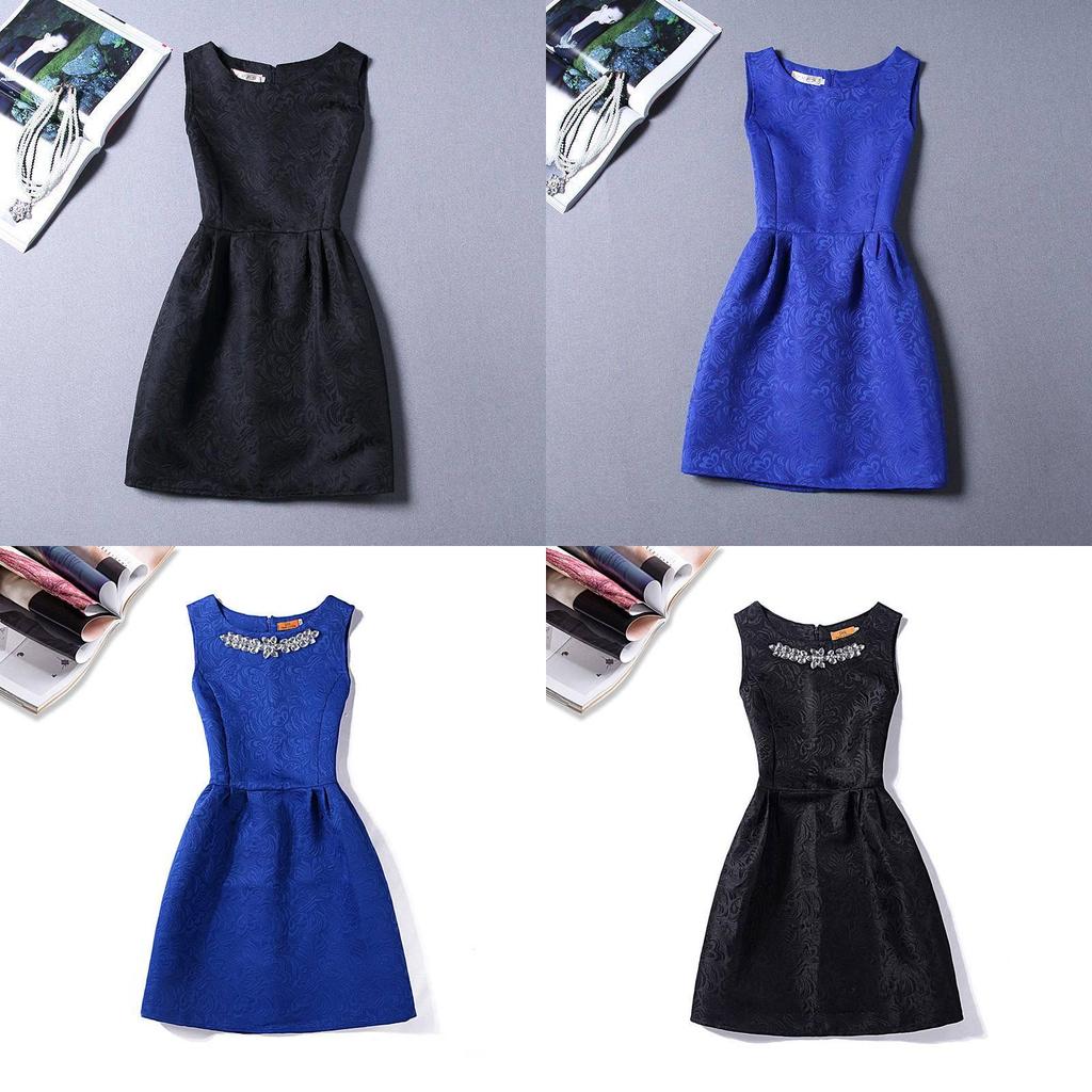 New Princess Style Sleeveless A-line Dress With Flattering Fit And Charming Accessories