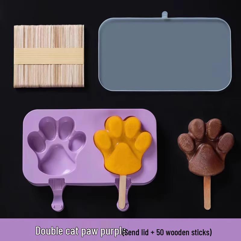 Food Grade Silicone Popsicle Mold for Homemade Ice Cream and Cheese