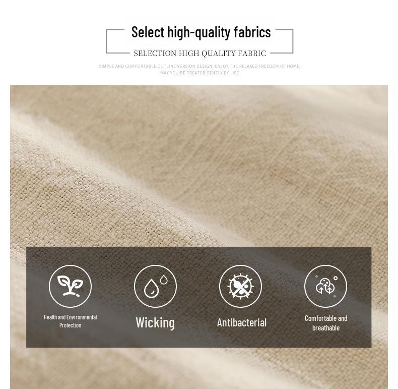 Ramie Sand-Washed Zen Style Hanfu Top – Women's Spring Edition, Cross-Collar, New Chinese Tea Art Design