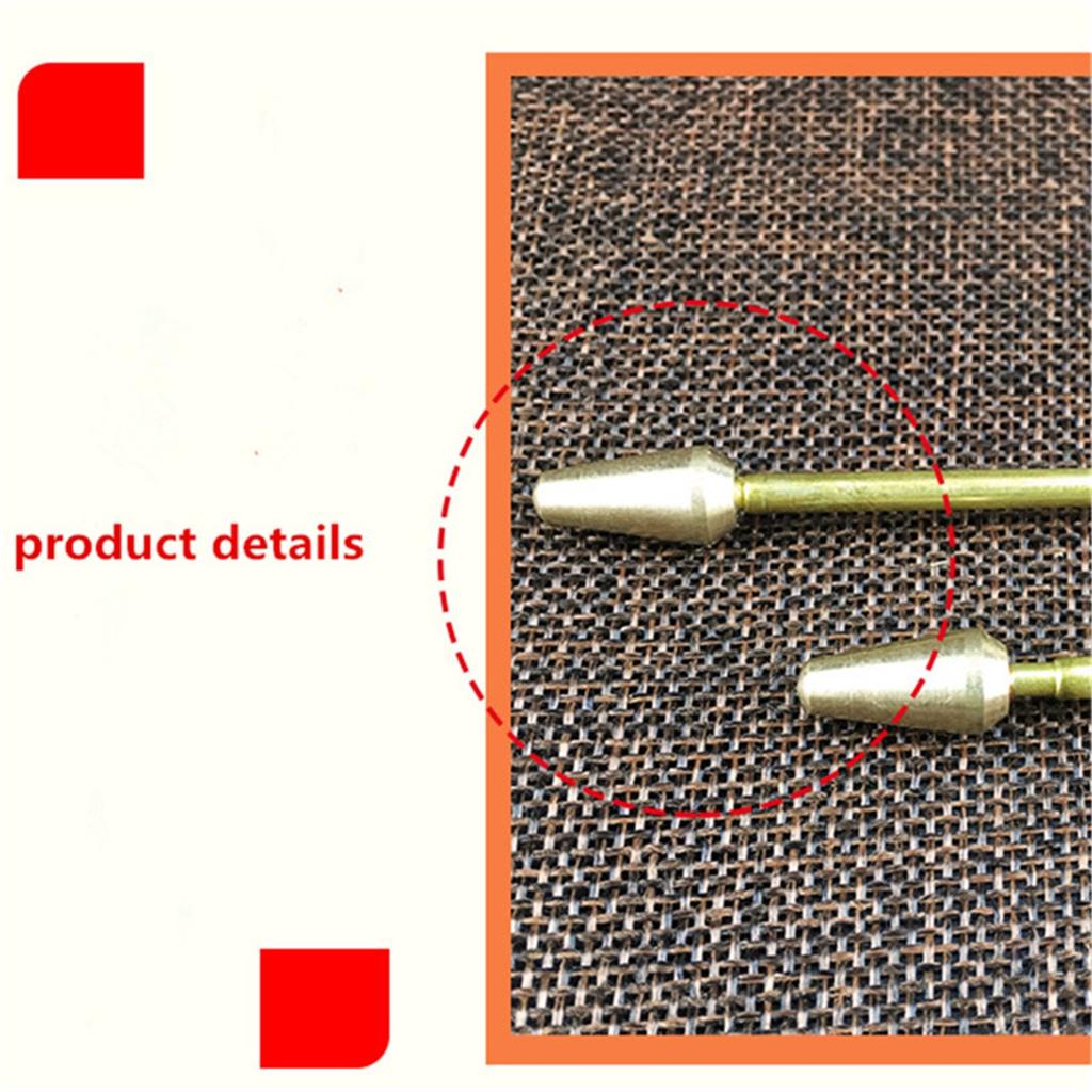 Cure Copper Pure Folding Dragon Feet Measuring Rod Water Pulse Divination Compass Measuring Wind Water Dragon Pendulum