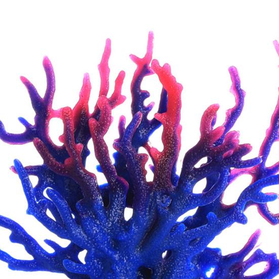Yousheng Coral Decoration Creative Aquarium Landscaping Colored Artificial Coral Aquarium Ornament for Fish Tank