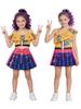 K-POP Dämonenjägerin Girlgroup Cosplay: Mira, Zoe, Rumi - Kinder Halloween Kostüm & Badeanzug