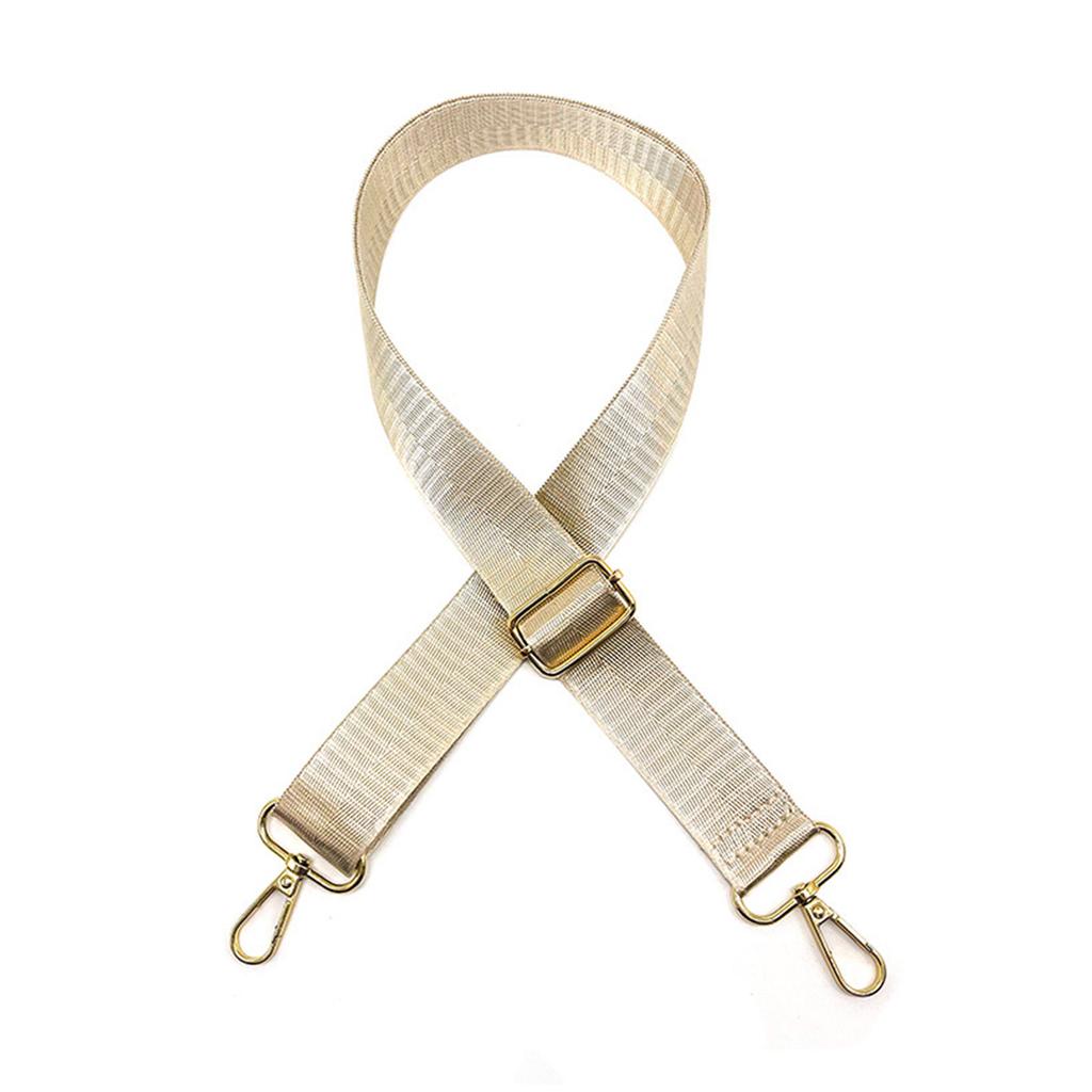 54in Handbag Shoulder Strap Replacement Nylon Strap for DIY Lady Purse Crossbody Bag Adjsutable Strap with Metal Hook