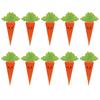 Easter Gift Boxes Set Of 10 Carrot Shape Cardboard Candy Containers Perfect For Cookie And Candies Festival Decoration