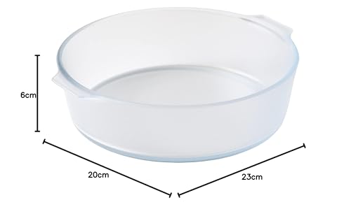 Adelia Cerabake Round Dish S, Microwave and Oven Safe