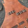 Custom Logo PU Leather Apron: Waterproof, Oil-Proof Cover for BBQ, Baking, & Work