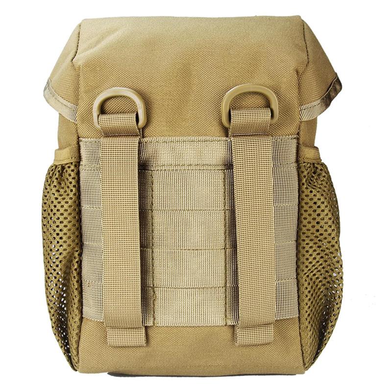 Bolsa de descarga para atividades ao ar livre, bolsa impermeável de nylon dobrável, bolsa molle para caminhadas ao ar livre