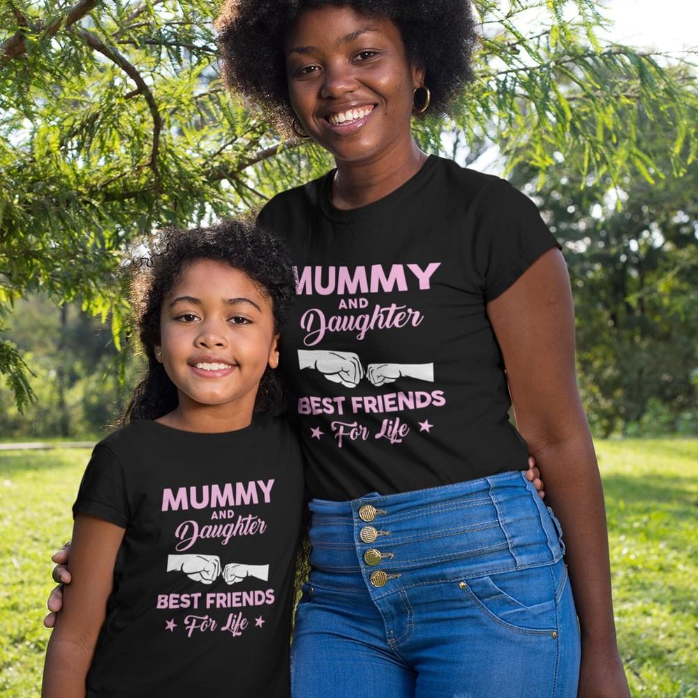 

Mummy and Daughter Matching T-shirt Mum andChild Cute Mummy Gift Mother s Day Top 2XL