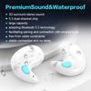 BT 5.3 Wireless Earbuds Noise Cancelling Sense-Free Micro Sleep Earbuds IPX5 Waterproof for Running Fitness Learning Accessories