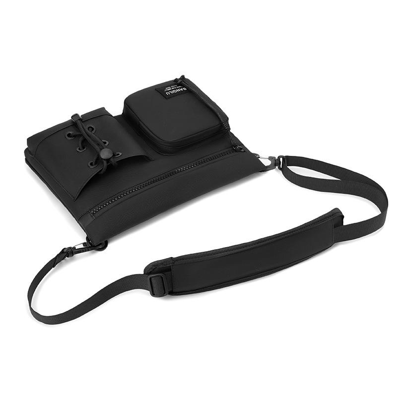 Men's outdoor leisure daily commute messenger bag, convenient to carry large-capacity shoulder bag Men's messenger bag