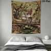 Over the Garden Wall Wall Tapestry Aesthetic Wall Hanging Printed Fabric Blanket Decorative Tapestries for Bedroom Living Room Home Decor