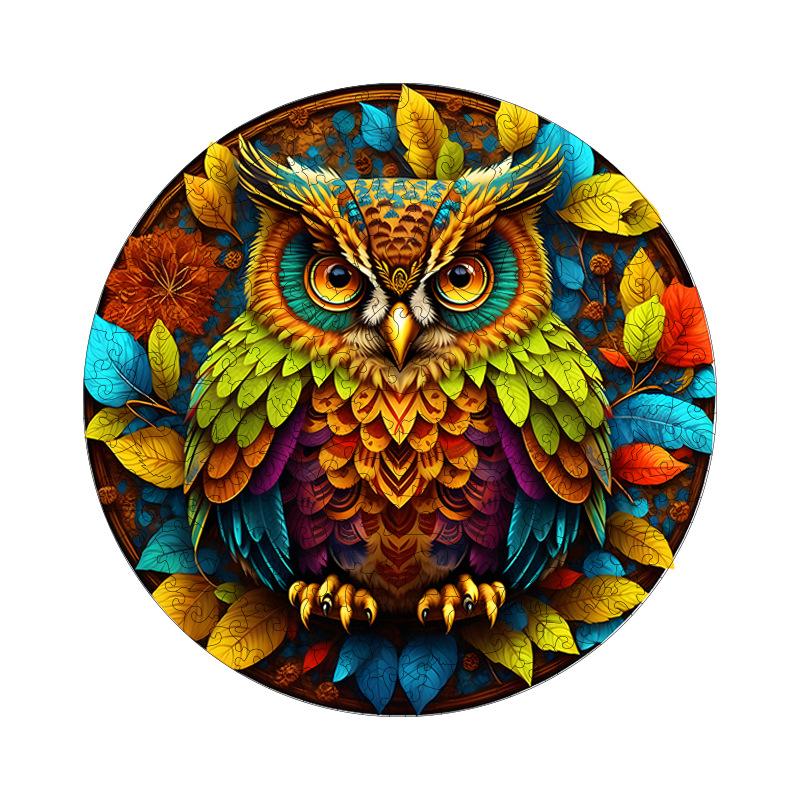 Special-Shaped Animal Wooden Puzzle Irregular 3D Three-Dimensional Toy